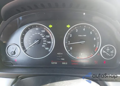 2013 BMW 535I из США, поврежденный, VIN WBAFR7C51DC817124